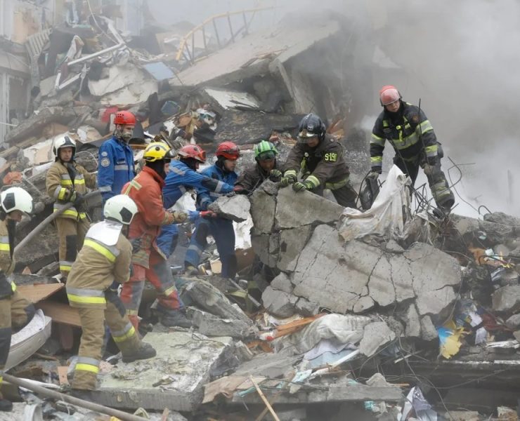 Ataques rusos en Kiev