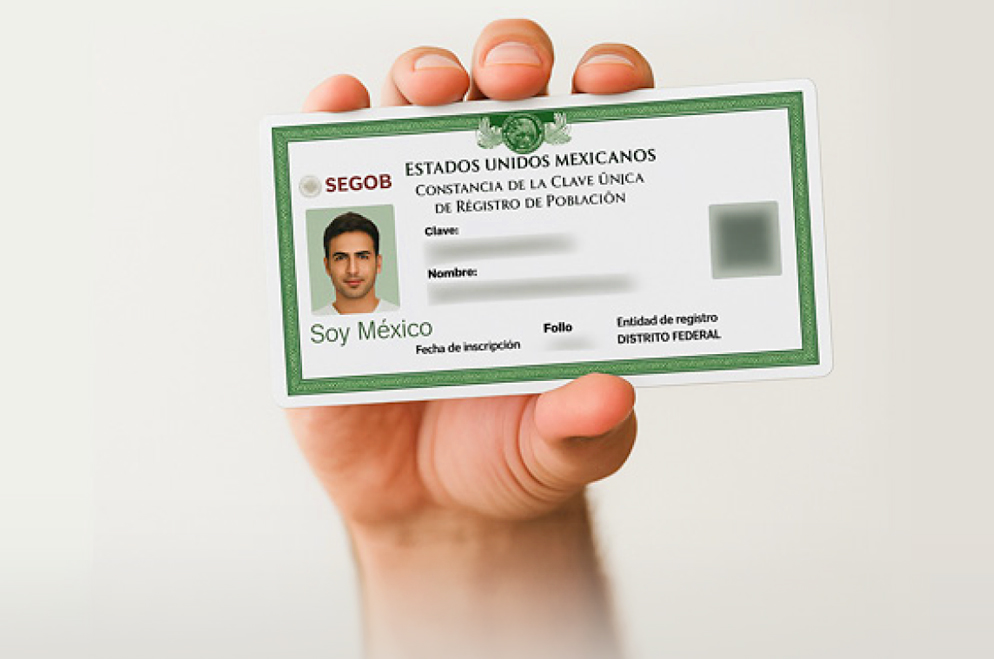 A partir de los 8 años será obligatorio la CURP con datos biométricos