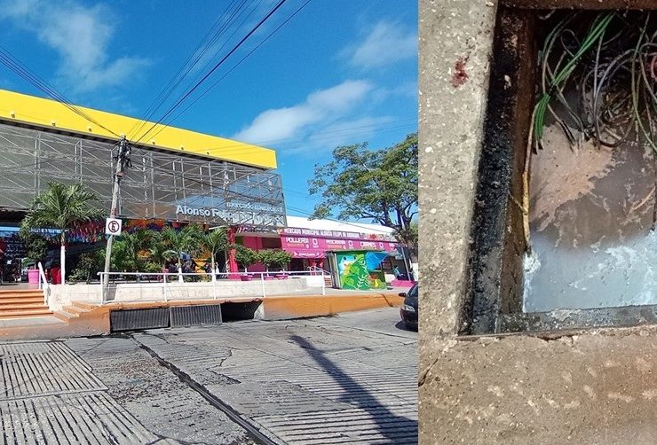 Cableado subterráneo del mercado AFA, peligro latente para consumidores y locatarios