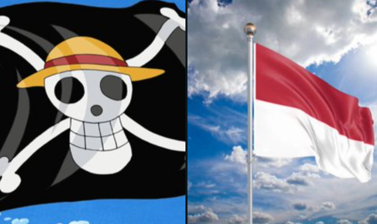 Indonesia usa a 'One Piece' como protesta para expresar el descontento social