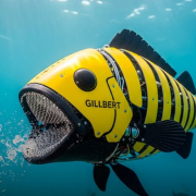 Pez robot elimina microplásticos, una ingeniosa forma de limpiar los mares
