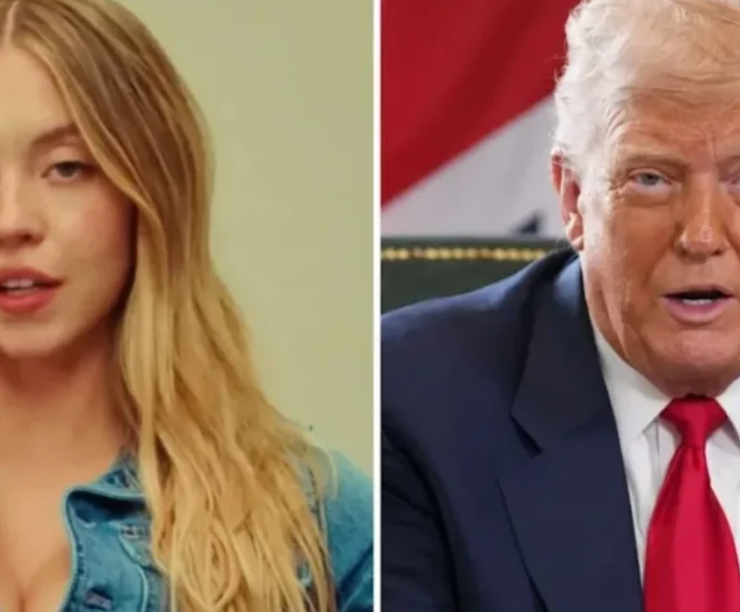 Trump apoya a Sydney Sweeney durante su polémica por unos jeans