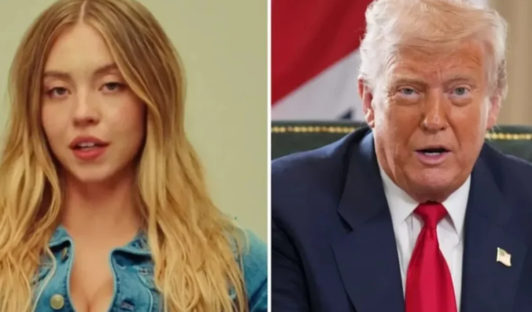 Trump apoya a Sydney Sweeney durante su polémica por unos jeans