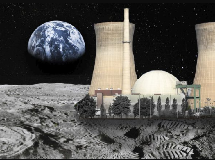 La NASA quiere una Luna nuclear y quiere que EEUU sea quien lo logre