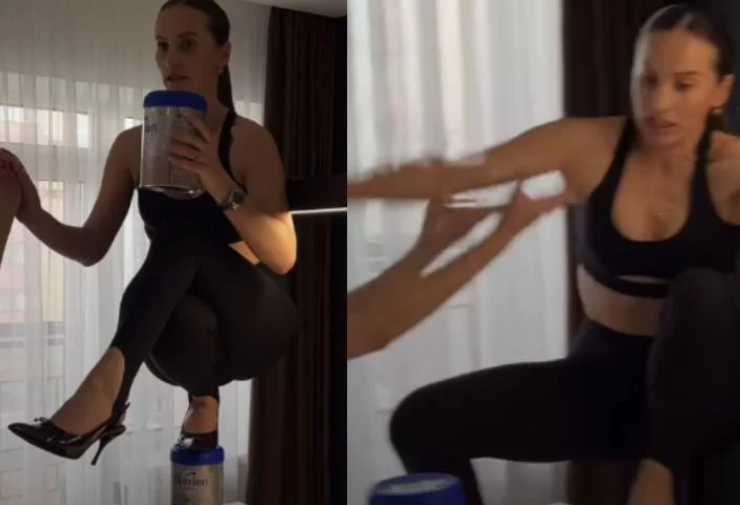 Influencer se rompe la columna por intentar un reto viral de tiktok