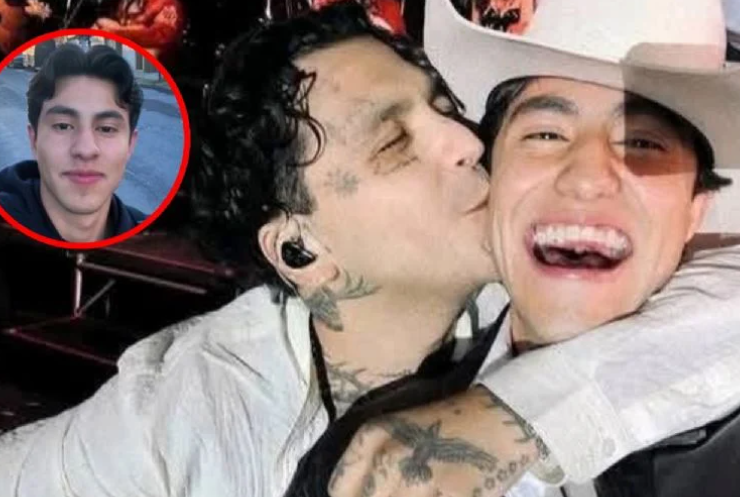 Joven besado por Nodal rompe el silencio del polémico momento