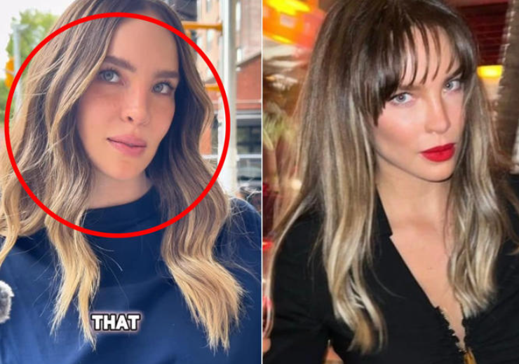 ¿Belinda oculta algo de su rostro? Las redes sociales se llenan de teorías