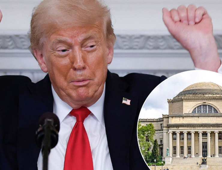 La Universidad de Columbia cede y le paga enorme suma a Trump