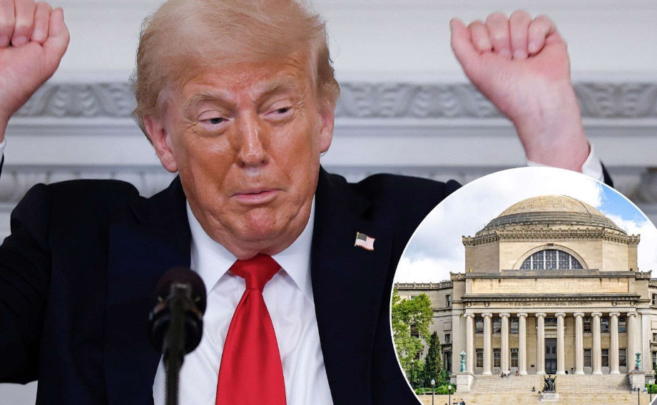 La Universidad de Columbia cede y le paga enorme suma a Trump