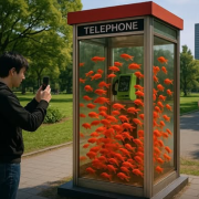 Peces dorados invaden Japón en una nueva forma de arte muy llamativo