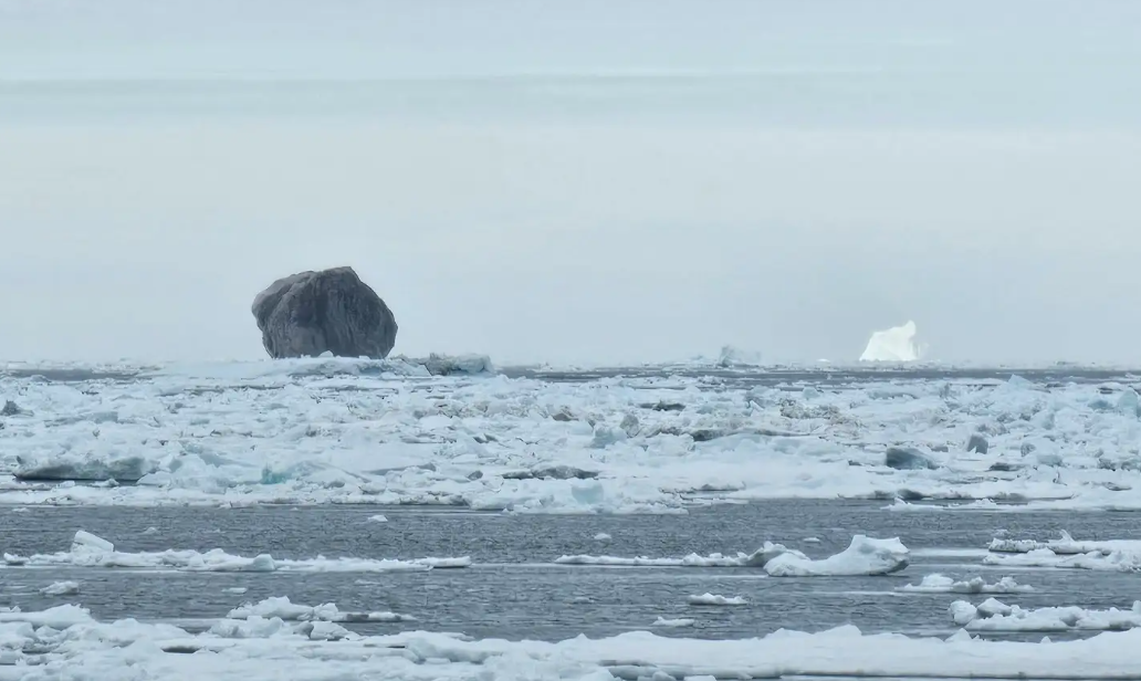 La ciencia detrás del iceberg negro