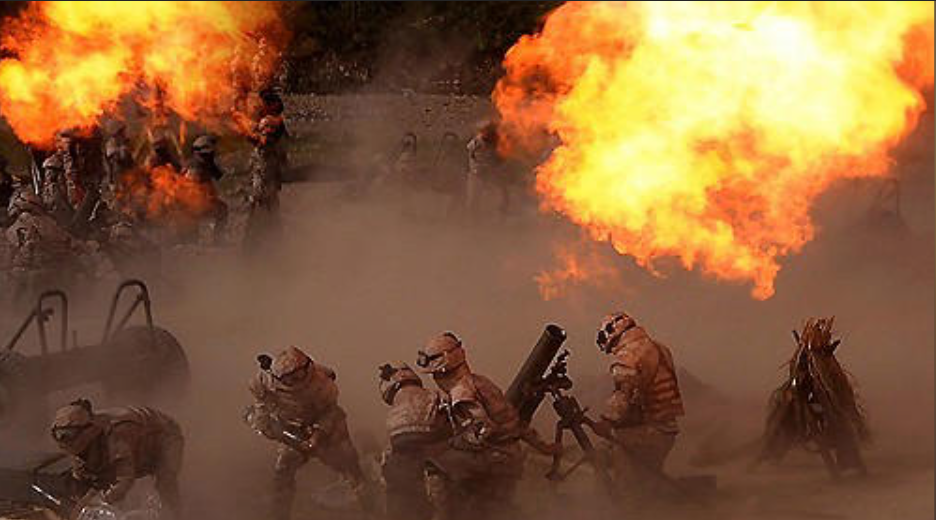 Una demostración de fuerza con mensaje claro