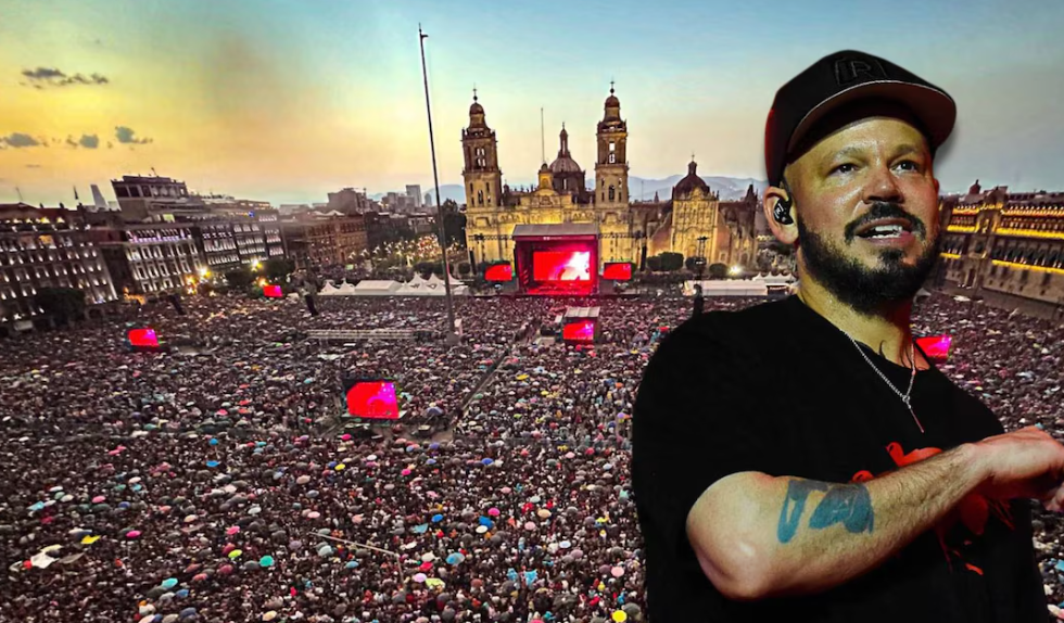 Concierto gratis de Residente en el Zócalo, un evento que no puedes perder