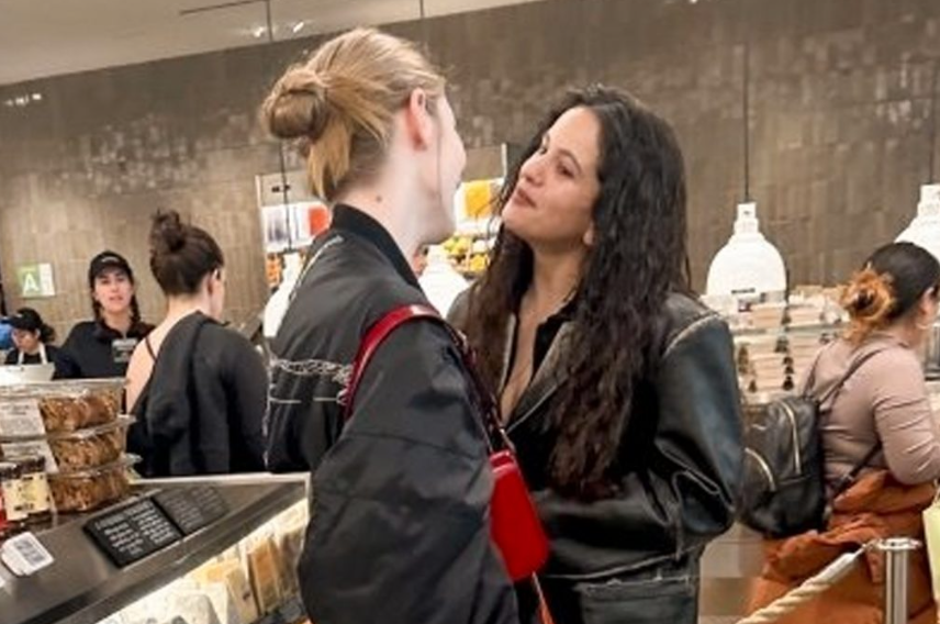 Vuelven a verse: Rosalía y Hunter Schafer en el set de Euphoria
