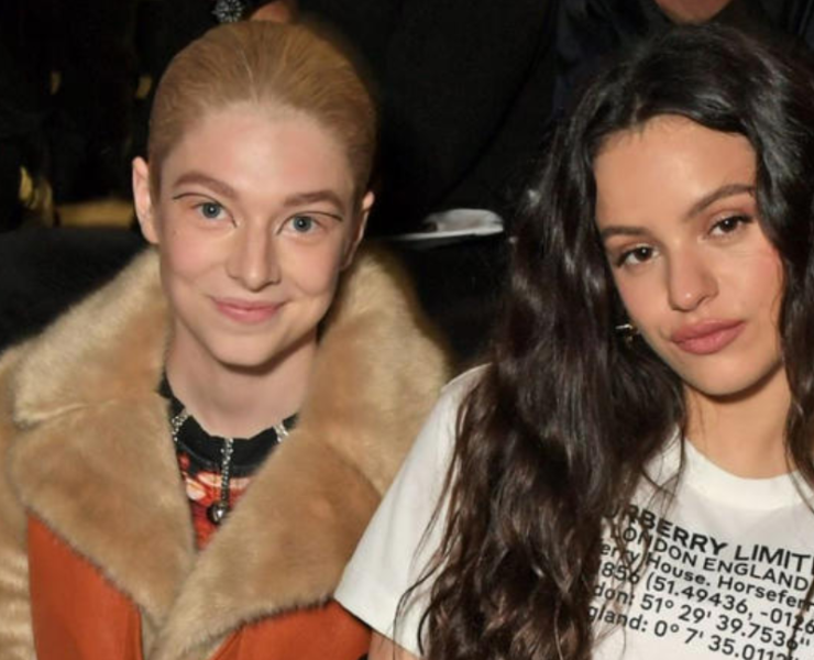 Rosalía revela su romance con Hunter Schafer y los fans de ambos estallan