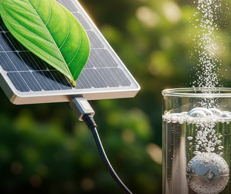 Crean una 'fotosíntesis artificial' que produce hidrogeno verde