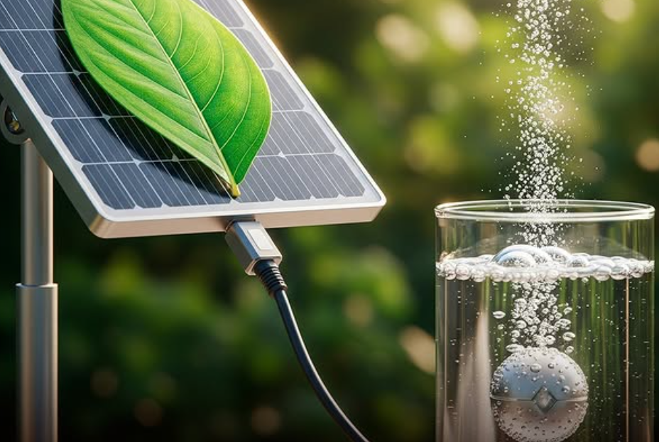 Crean una 'fotosíntesis artificial' que produce hidrogeno verde