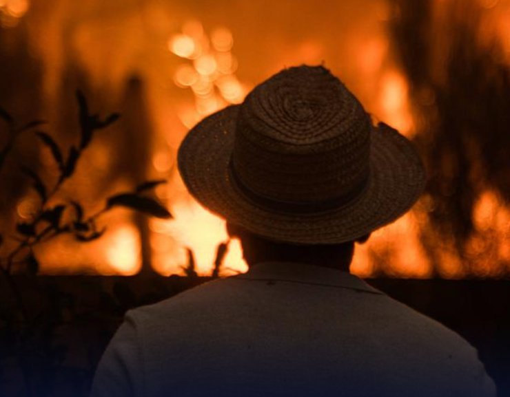 España está en llamas debido a incendios forestales que azotan el país