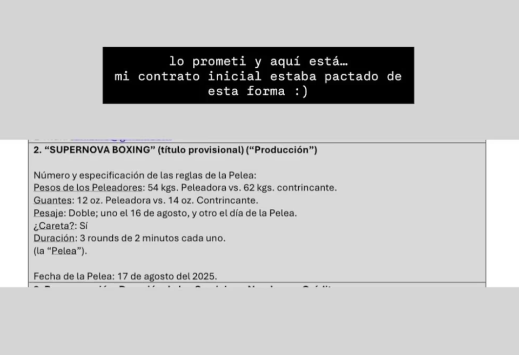 Alana Flores revela contrato: ¿Mentiras o malentendidos?