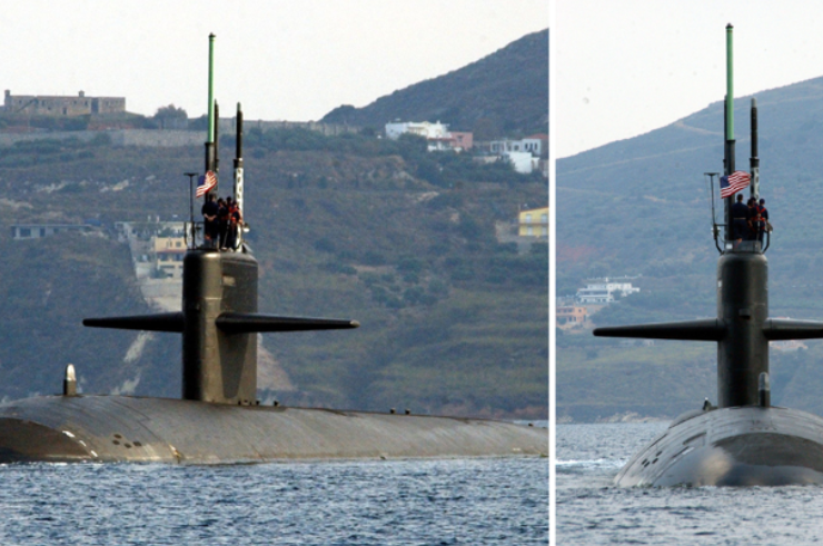 EEUU envió un submarino a Venezuela como parte de su desplazamiento de tropas