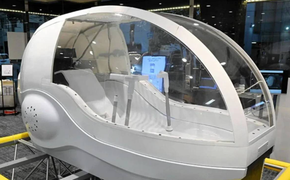 Japón creó una 'lavadora humana' la cual te lava y seca en cuestión de minutos