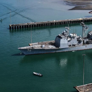 Buque de guerra en el Canal de Panamá, Estados Unidos está detrás de esto