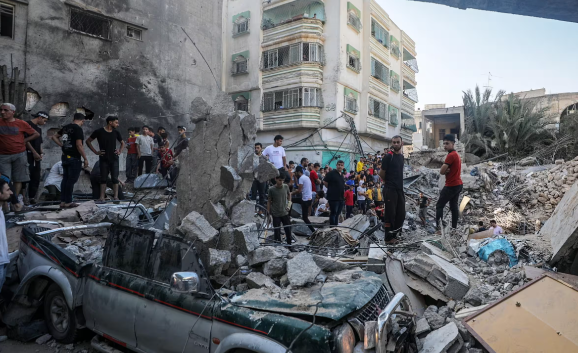 Ofensiva sin precedentes en Gaza