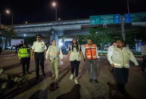 Autoridades supervisan el arranque de obras que beneficiarán a más de 160 mil vehículos diarios en City Center.