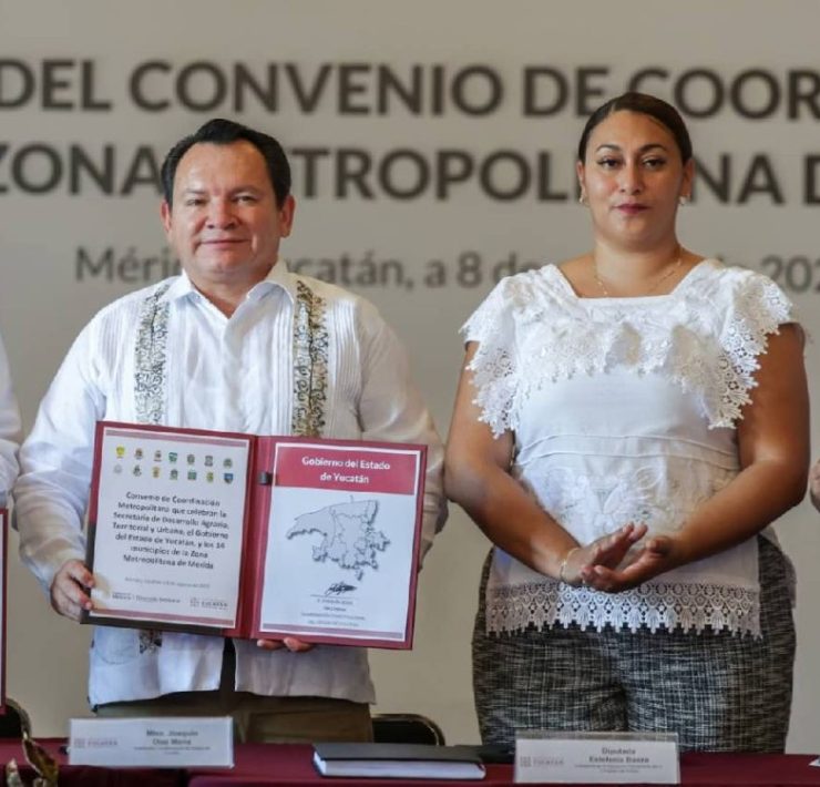 Convenio histórico para la Transformación de la Zona Metropolitana de Mérida