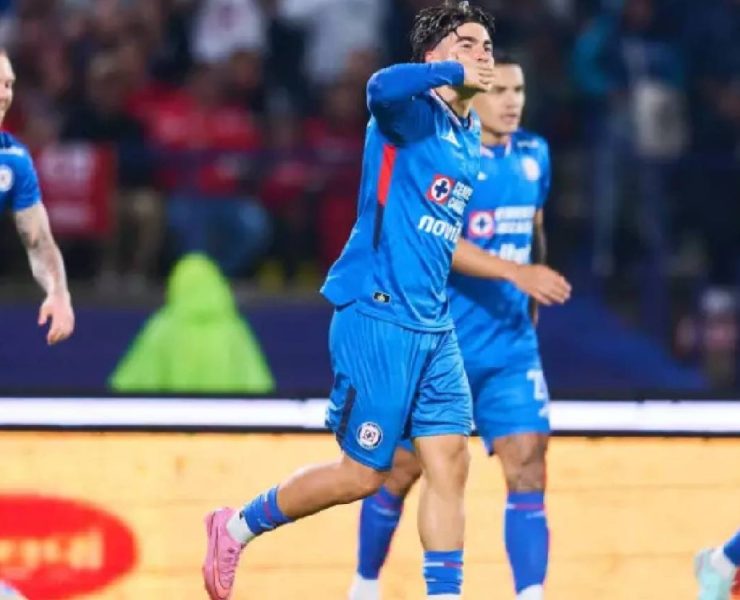 Cruz Azul le abolló la corona al Toluca con un golazo