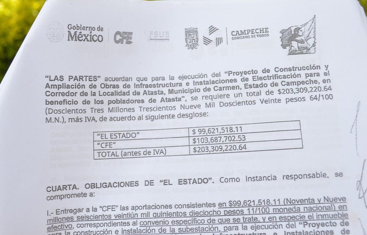 No hay avance en la licitación de la subestación de la CFE en la Península de Atasta