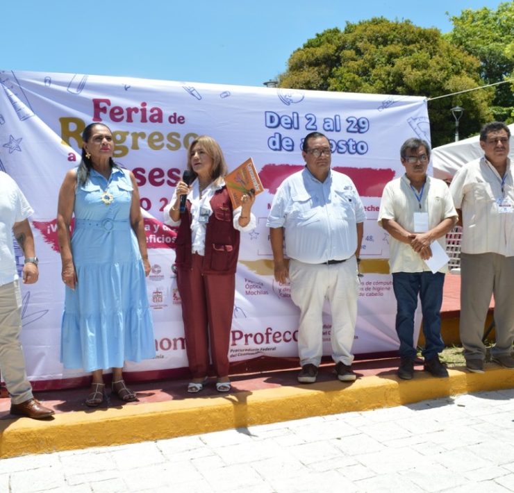 Profeco inaugura Feria de Regreso a Clases: En Ciudad del Carmen