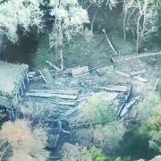 Rusia destruye importante puente de Ucrania en una ofensiva secreta