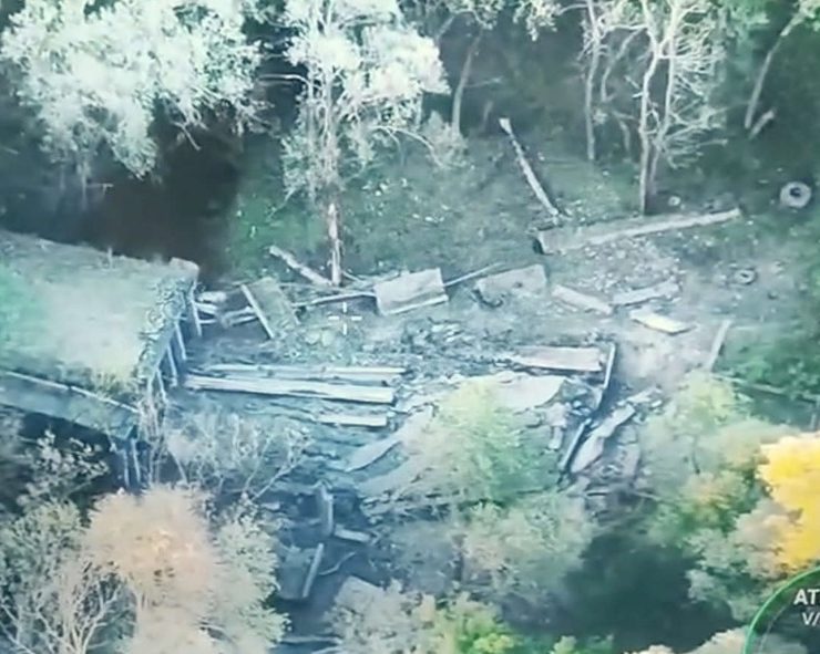 Rusia destruye importante puente de Ucrania en una ofensiva secreta