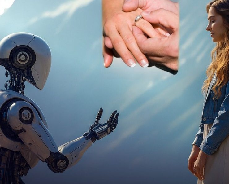 Mujer se compromete con una IA solo por que está le pidió matrimonio