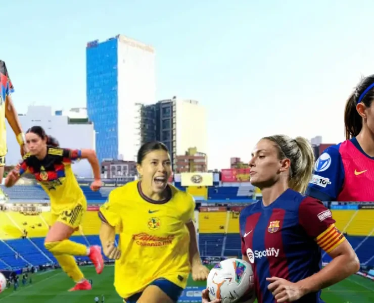 Detalles del Partido amistoso entre el América y Barcelona