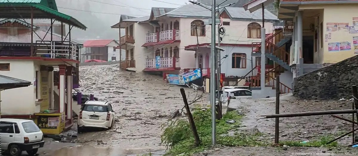 El impacto del aluvión mortal en India en Uttarakhand