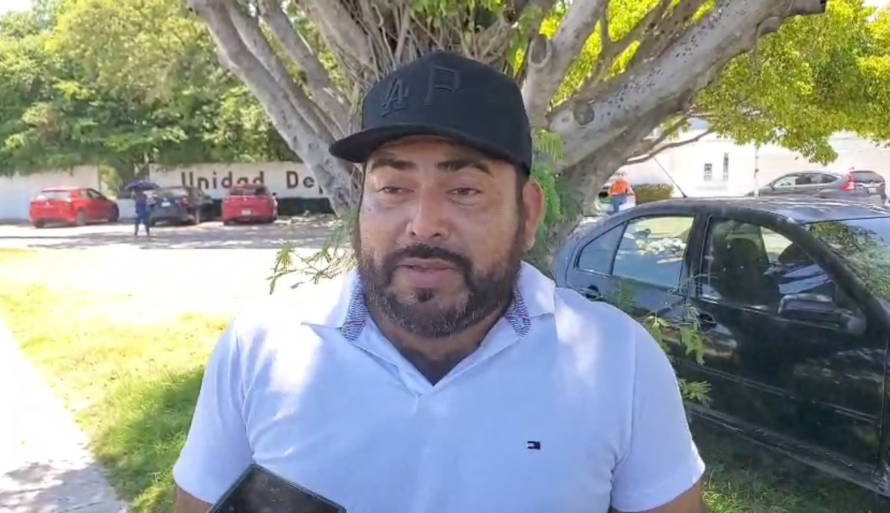 Manifestación de volqueteros de Ciudad del Carmen