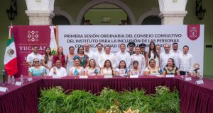 Gobernador Joaquín Díaz Mena encabezó la instalación del Consejo Estatal para la Inclusión de las Personas con Discapacidad