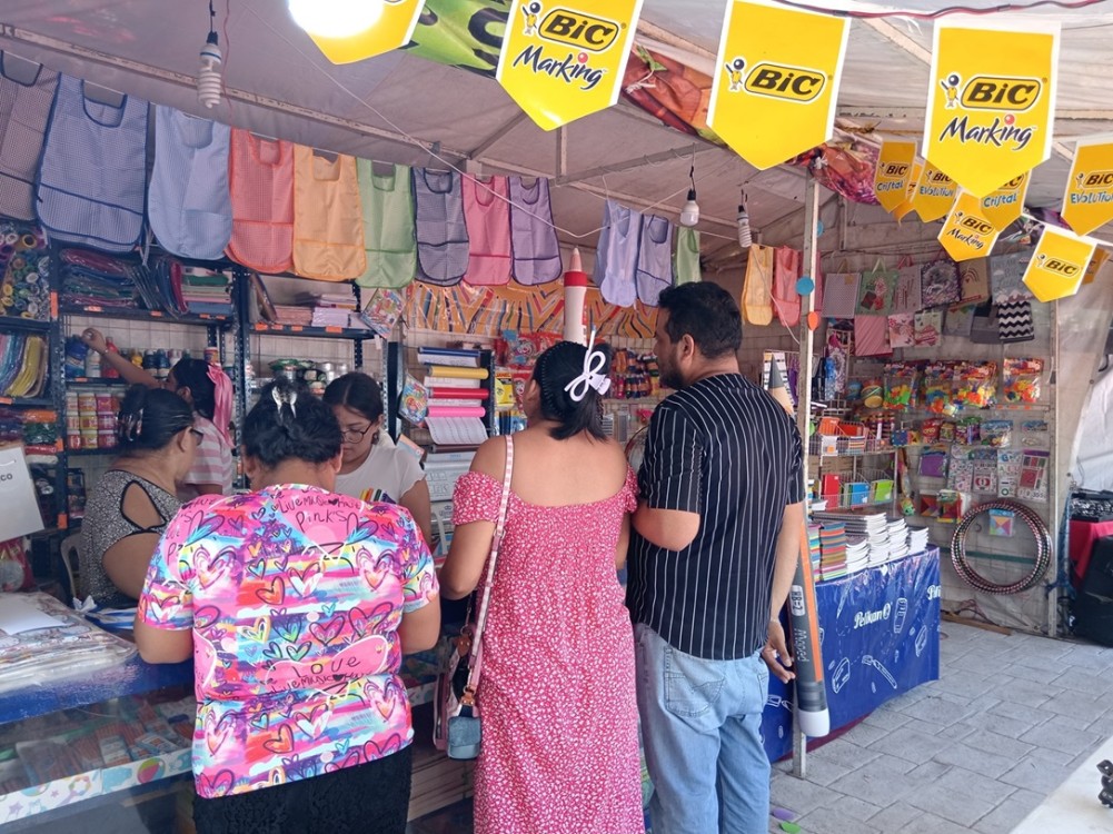 Profeco inaugura Feria de Regreso a Clases: En Ciudad del Carmen