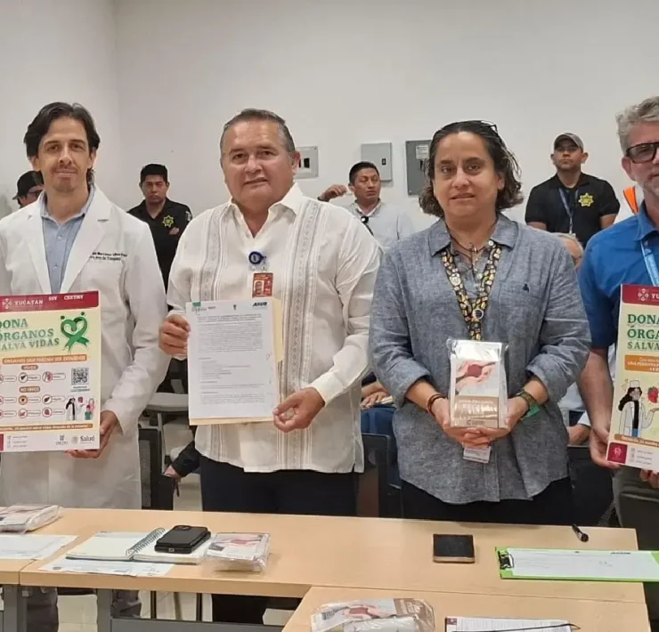 Impactante avance en el traslado seguro de órganos desde Mérida