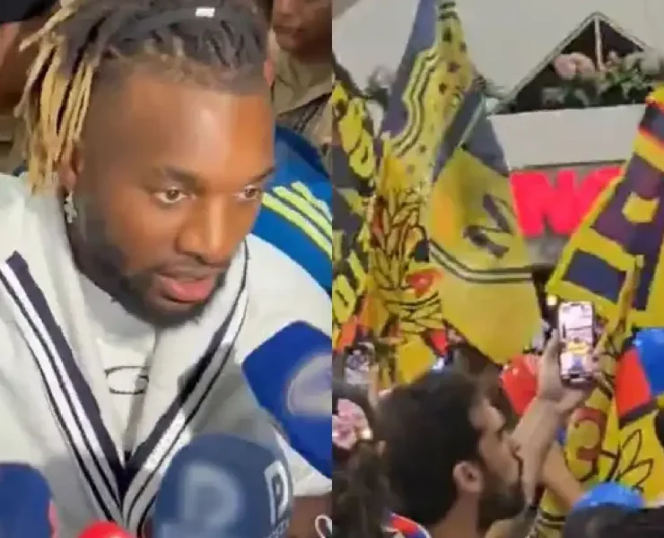 Llegó el ``Refuerzo Bomba´´ del América al Aeropuerto CDMX