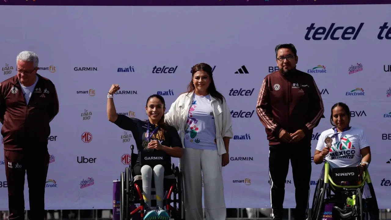 Atletas en silla de ruedas exigen igualdad y rutas seguras tras accidente en Maratón CDMX