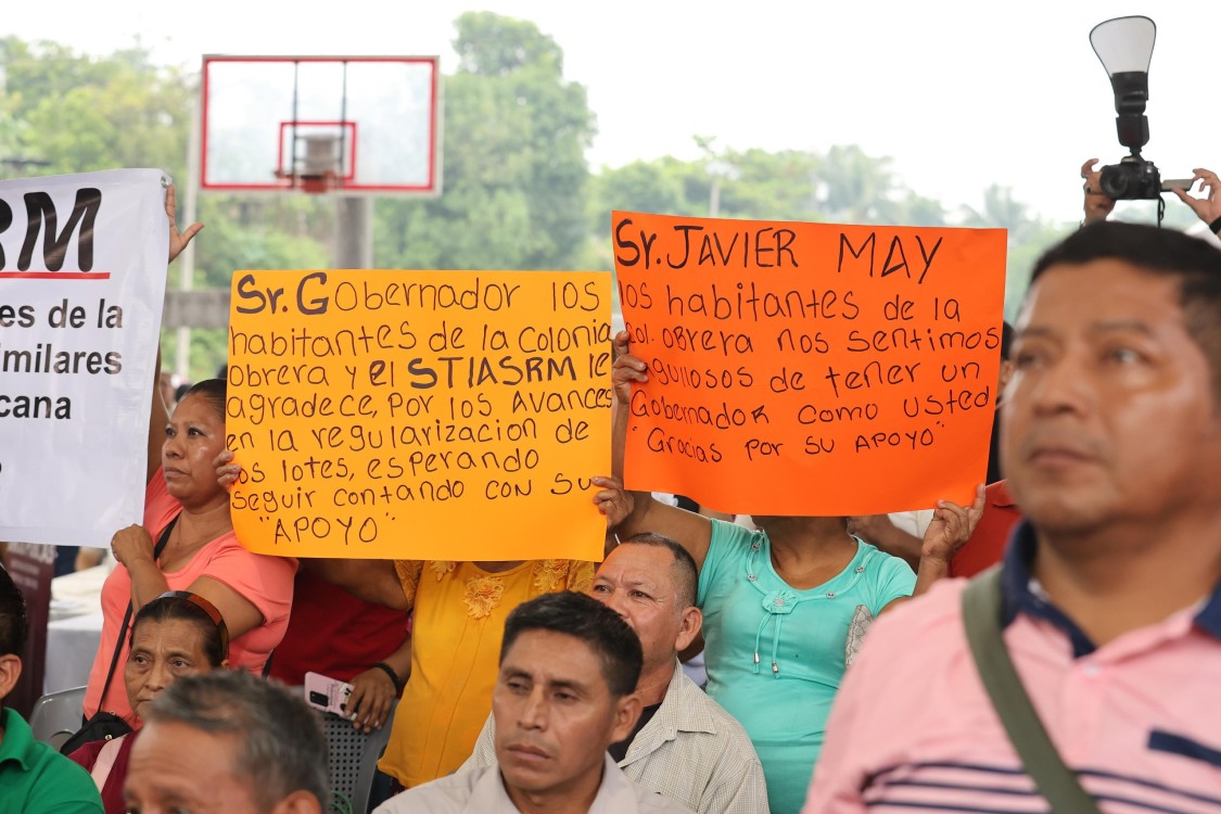 May Rodríguez encabezó la Jornada de Atención al Pueblo en Territorio