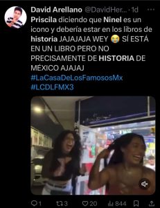 El comentario de Priscila sobre Ninel Conde desató una ola de creatividad en redes, generando cientos de memes de Ninel Conde tras el comentario de Priscila que se volvieron tendencia.