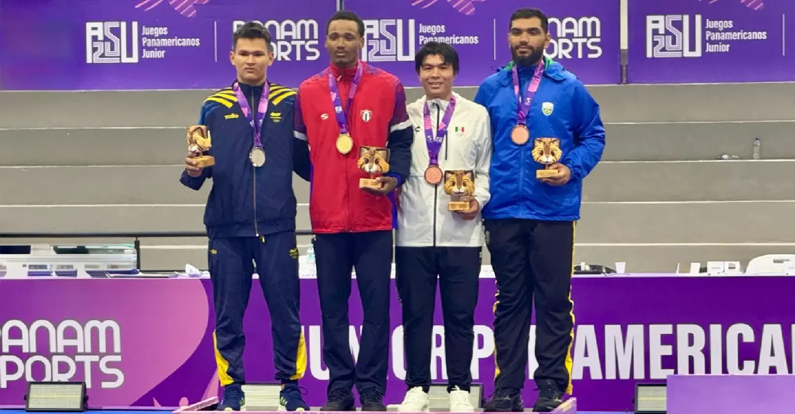 México llegó a cinco medallas en Tae Kwon Do Así fue su participación