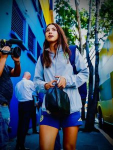 Monserrat Saldívar, la 'niña maravilla', ya es referente del fútbol femenil mexicano con apenas 18 años.