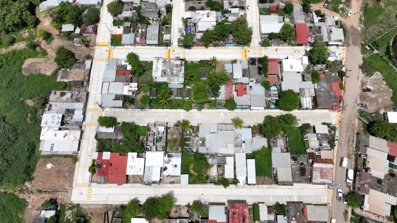 Obras entregadas por el Gobierno del Pueblo en Balancán