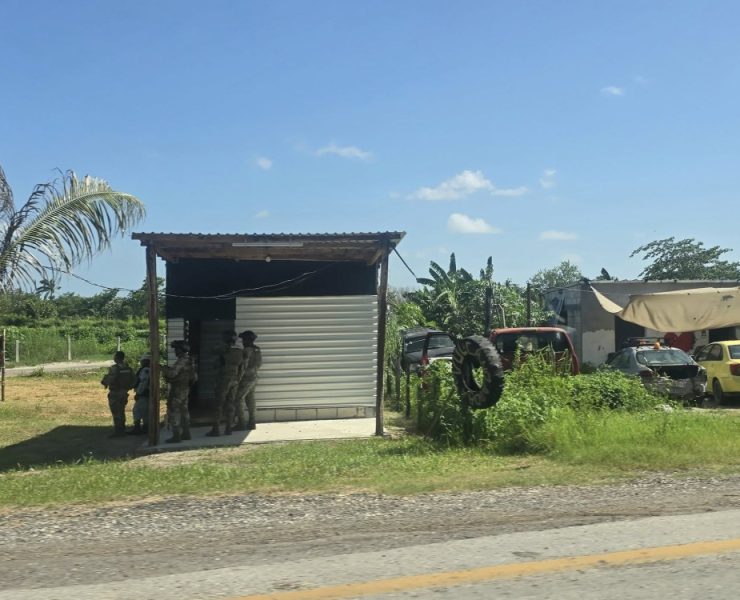 Operativo de la Guardia Nacional y Semar en la Península de Atasta