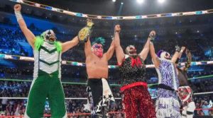 Pagano y Psycho Clown se convirtieron en los nuevos campeones de parejas de la Triple A, al derrotar a Ángel y Berto Garza del Legado del Fantasma en WWE.